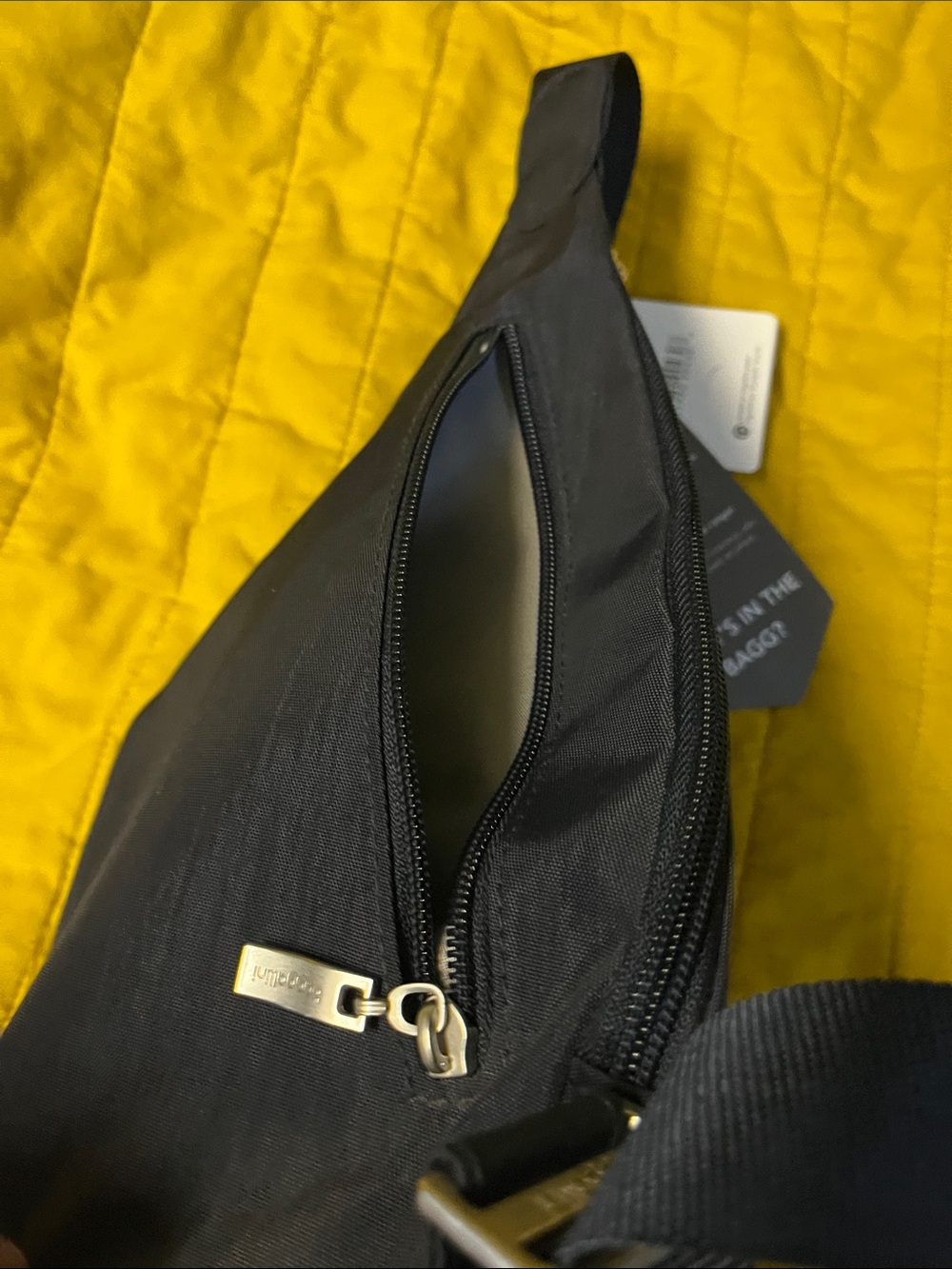 Baggallini Black Crossbody Sling with Adjustable Strap - Picture 5 of 5